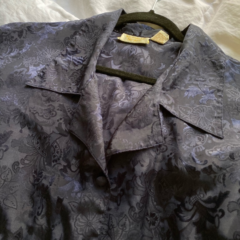 Vintage Victoria Secret Night Shirt/ Button Down